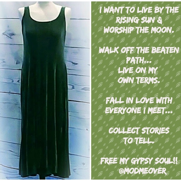 CC Outlaw Dresses & Skirts - Boho Hi-Lo Velvet Sleeveless Dress W/ Floral Cardi